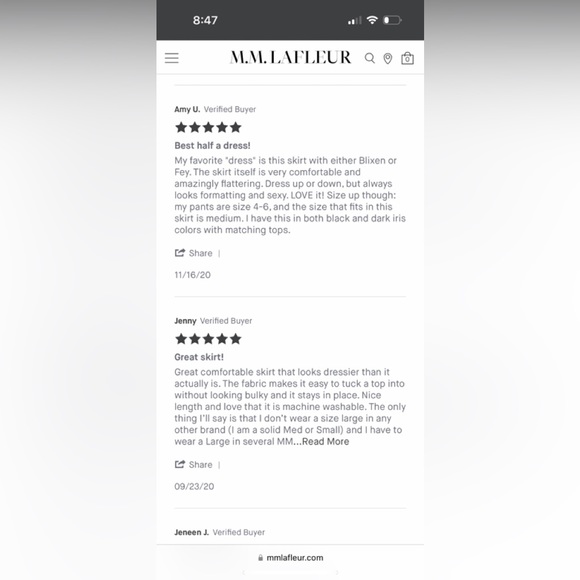 M.M. Lafleur Skirt - Picture 8 of 9